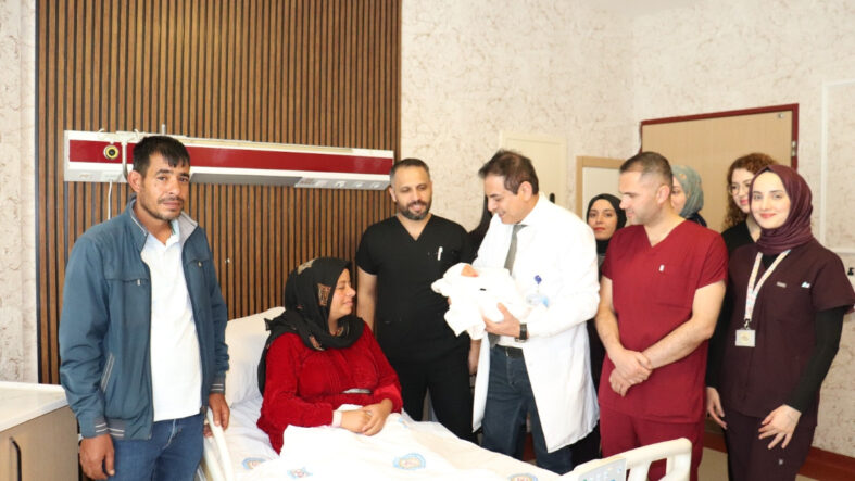 Şanlıurfa'da 15 yıl sonra çocuk sahibi oldu