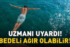 Yüksekten Suya Atlamanın Bedeli Ağır Olabilir! Uzman İsim Uyardı! Serinlemek İsterken Sağlığınızdan Olmayın!