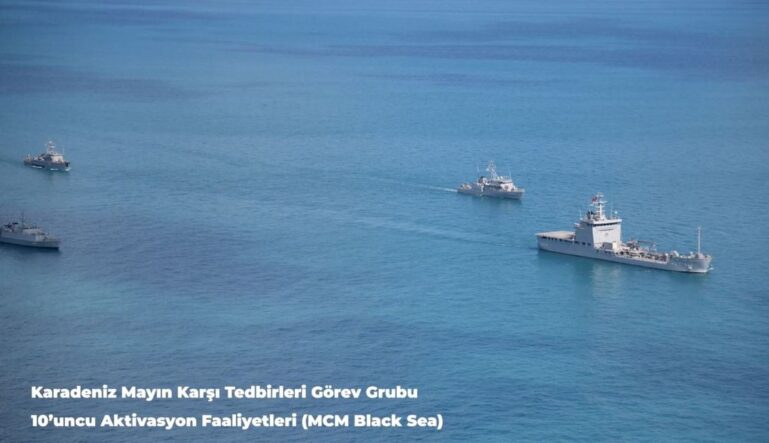 Karadeniz Mayın Karşı Tedbirleri Görev Grubu aktivasyon faaliyetleri gerçekleştirildi