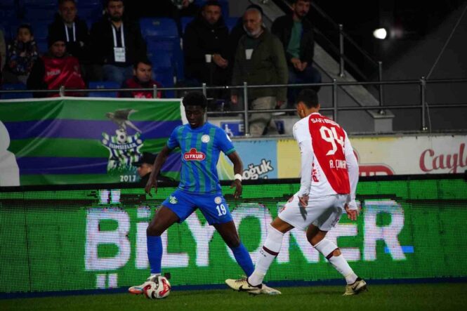 Çaykur Rizespor ve Fatih Karagümrük 11. Haftada Gol Atamadı